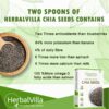 Herbvilla Chia Seeds facts