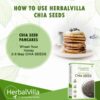 Herbvilla Chia Seeds how to use