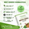 Why Herbvilla Methi Seed Powder