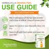 Herbvilla Orange Peel Powder use guide